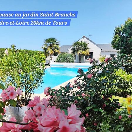 Gite Pause Au Jardin Saint-Branchs Exterior foto